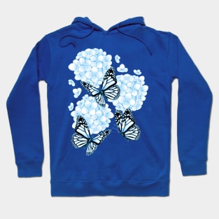 Endless Summer Hydrangea - blue Hoodie